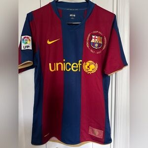 FC Barcelona 2007 official jersey